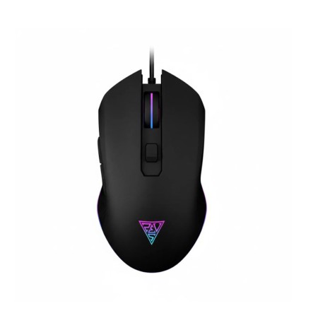 مجموعة GAMDIAS HERMES E6 ELITE 2-in-1 Combo, لوحة مفاتيح حجم كامل ميكانيكية للألعاب, إضاءة RGB خلفية, فأرة ألعاب بدقة قابلة للتعديل حتى 3600 DPI - أسود